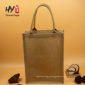 Custom size printing cheap jute bag wholesale